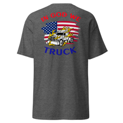 American Trucker in Flames In God WE Truck RWB Classic tee