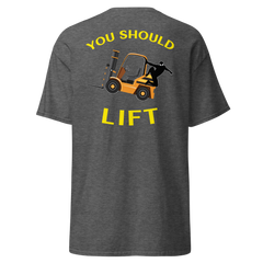 Forklift Ninja You Should Lift Classic tee