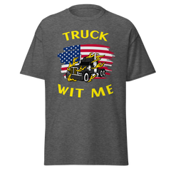 American Trucker Truck Wit Me BlkY Classic tee