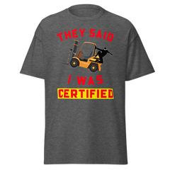 Forklift Ninja Forklift Certified GR Classic tee