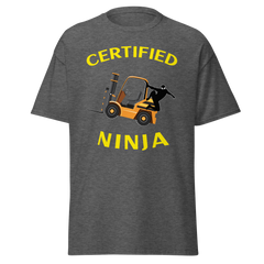 Forklift Ninja Certified Forklift Ninja GY Classic tee