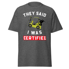 Forklift Ninja Forklift Certified YW Classic tee