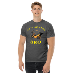 Forklift Ninja Lift Like a Pro Bro GY Classic tee