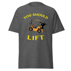 Forklift Ninja You Should Lift GY Classic tee