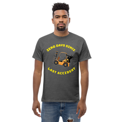 Forklift Ninja Zero Days Since Last Accident GY Classic tee