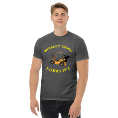 Forklift Ninja Whiskey Tango Forklift GY Classic tee