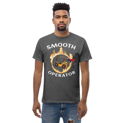 Forklift Superhero in Flames Smooth Operator GW Classic tee