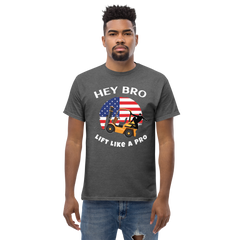 American Forklift Ninja, Hey Bro Lift Like a Pro GW Classic tee