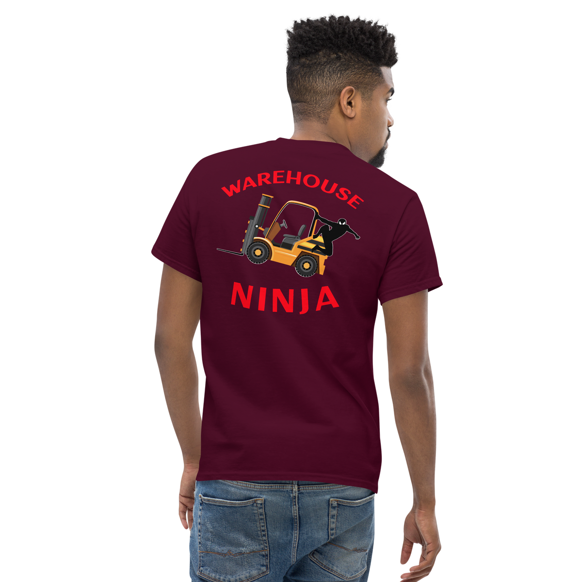 Forklift Ninja Warehouse Forklift Ninja GR Classic tee