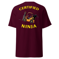 Forklift Ninja Certified Forklift Ninja GY Classic tee