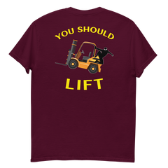 Forklift Ninja You Should Lift Classic tee