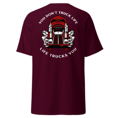 Trucker Skull, You Don't Truck Life, Life Trucks You RW Classic tee