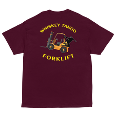 Forklift Ninja Whiskey Tango Forklift GY Classic tee