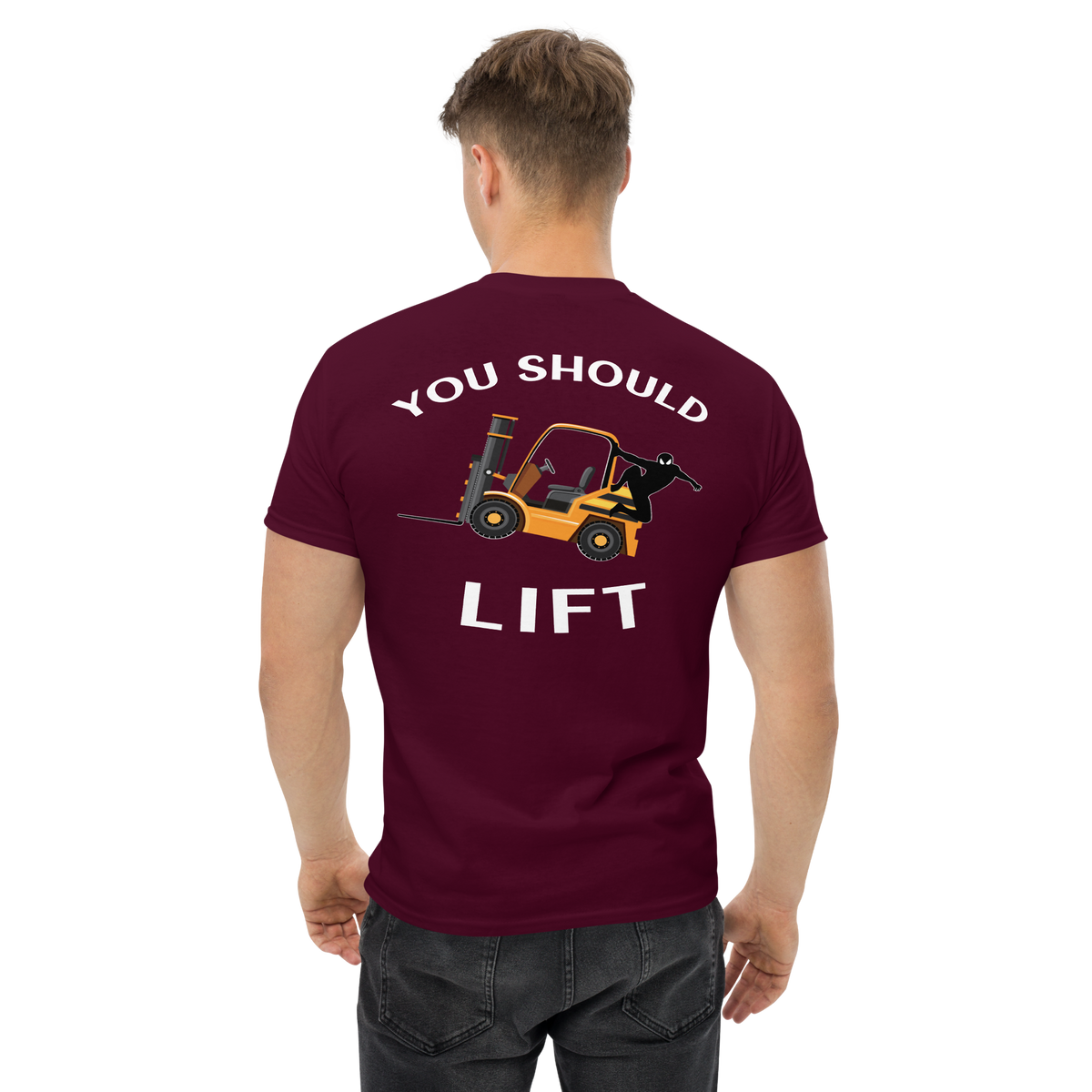 Forklift Ninja You Should Lift GW Classic tee