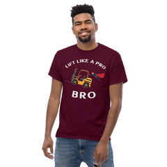 Forklift Superhero Lift Like a Pro Bro GW Classic tee