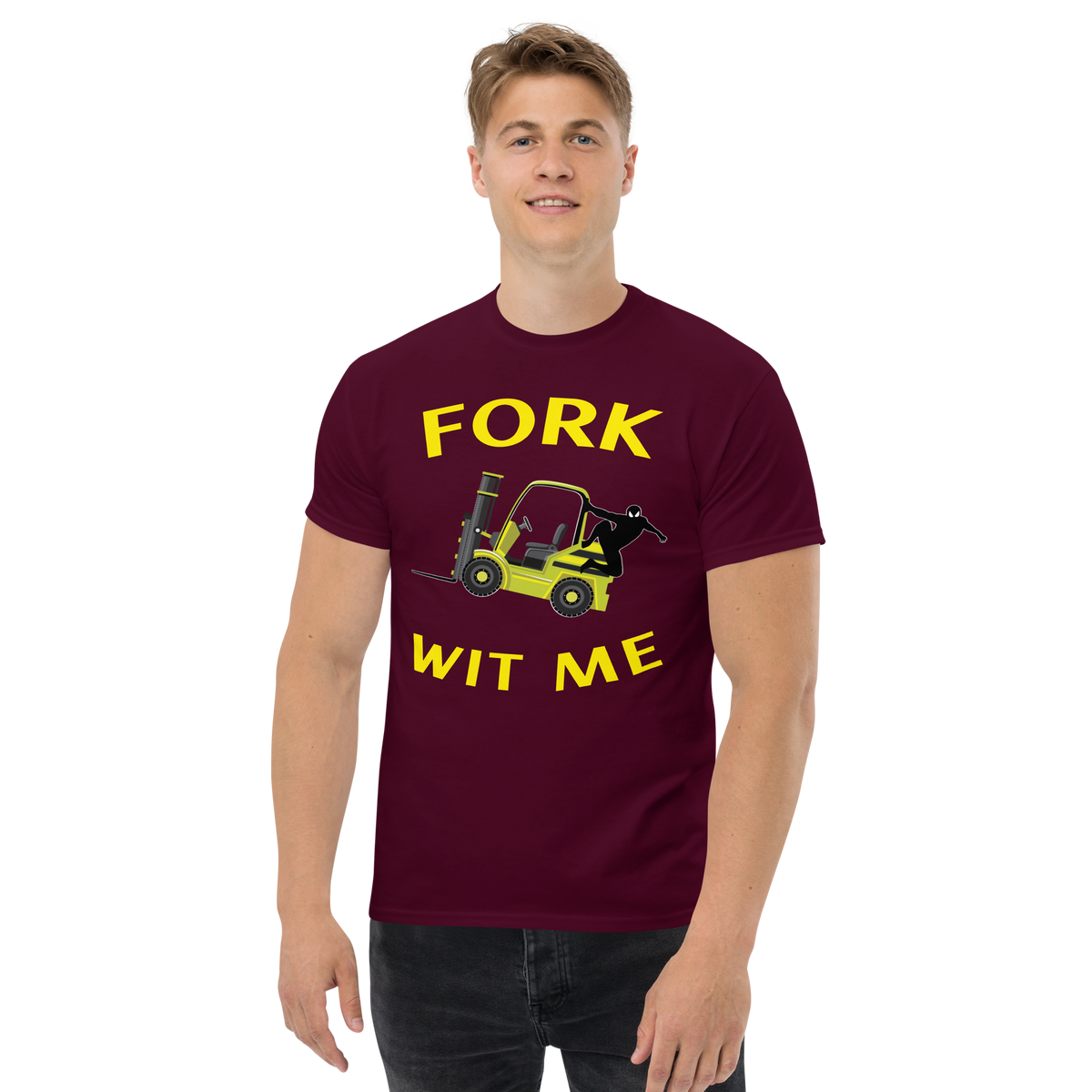 Forklift Ninja Fork Wit Me YY Classic tee