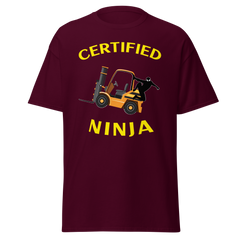 Forklift Ninja Certified Forklift Ninja GY Classic tee