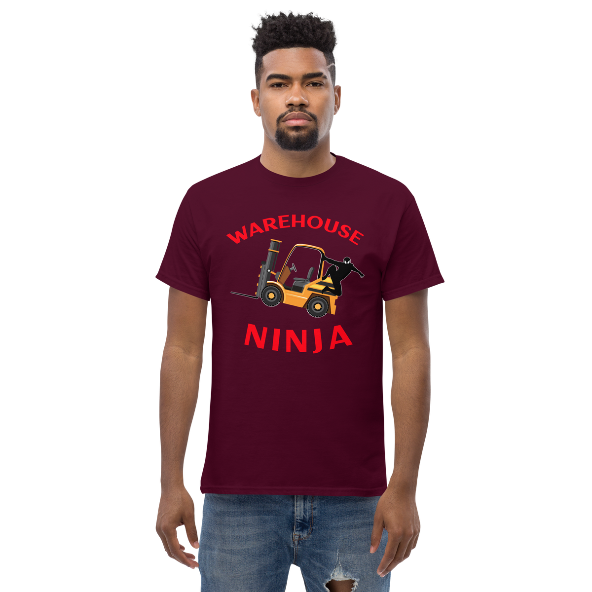 Forklift Ninja Warehouse Forklift Ninja GR Classic tee