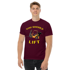 Forklift Ninja You Should Lift GY Classic tee