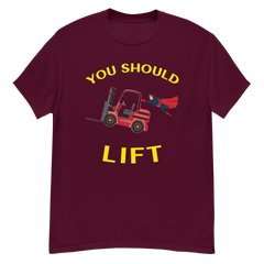 Forklift Superhero You Should Lift RY Classic tee