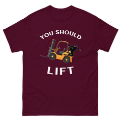 Forklift Ninja You Should Lift GW Classic tee