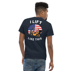 American Forklift Ninja I Lift Like This GW Classic tee