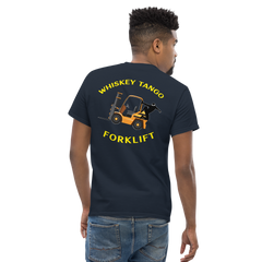 Forklift Ninja Whiskey Tango Forklift GY Classic tee