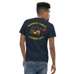 Forklift Superhero Whiskey Tango Forklift GY Classic tee