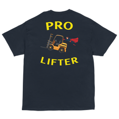 Forklift Superhero Pro Lifter GY Classic tee