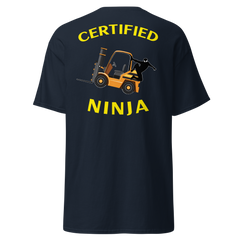 Forklift Ninja Certified Forklift Ninja GY Classic tee