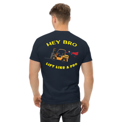 Forklift Superhero Hey Bro Lift Like a Pro GY Classic tee