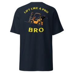 Forklift Ninja Lift Like a Pro Bro GY Classic tee