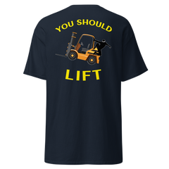 Forklift Ninja You Should Lift Classic tee