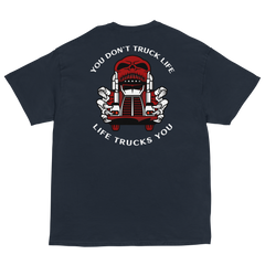 Trucker Skull, You Don't Truck Life, Life Trucks You RW Classic tee