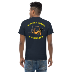 Forklift Ninja Whiskey Tango Forklift GY Classic tee