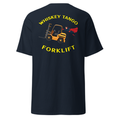 Forklift Superhero Whiskey Tango Forklift GY Classic tee