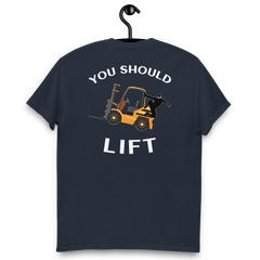 Forklift Ninja You Should Lift GW Classic tee