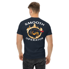 Forklift Superhero in Flames Smooth Operator GW Classic tee