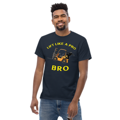 Forklift Ninja Lift Like a Pro Bro GY Classic tee