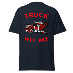 Angel Trucker Truck Wit Me RR Classic tee