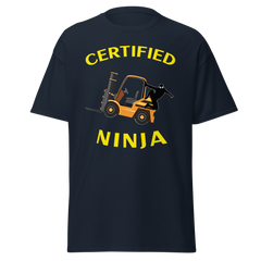 Forklift Ninja Certified Forklift Ninja GY Classic tee