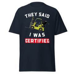 Forklift Ninja Forklift Certified YW Classic tee