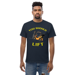 Forklift Ninja You Should Lift GY Classic tee