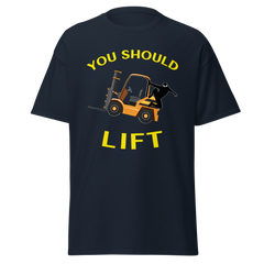 Forklift Ninja You Should Lift GY Classic tee