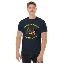 Forklift Ninja Whiskey Tango Forklift GY Classic tee