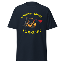 Forklift Superhero Whiskey Tango Forklift GY Classic tee