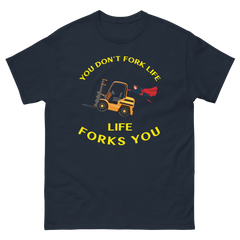 Forklift Superhero, You Don't Fork Life, Life Forks You GY Classic tee