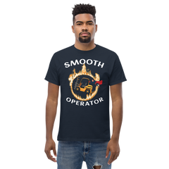 Forklift Superhero in Flames Smooth Operator GW Classic tee