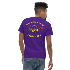 Forklift Superhero Whiskey Tango Forklift GY Classic tee