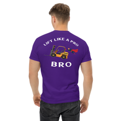 Forklift Superhero Lift Like a Pro Bro GW Classic tee